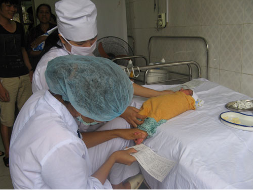Sàng lọc sơ sinh ở Gia Bình, Bắc Ninh